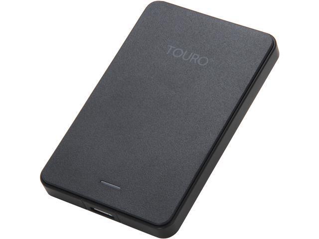 HGST 500GB Touro Mobile External Hard Drive USB 3.0 Model 0S03452 Black
