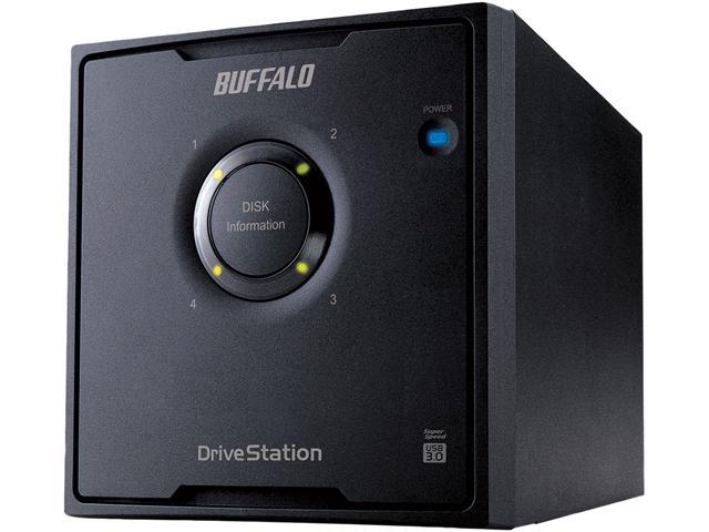 BUFFALO DriveStation Quad (HD-QL16TU3/R5) 16TB USB 3.0 RAID Hard Drive Array