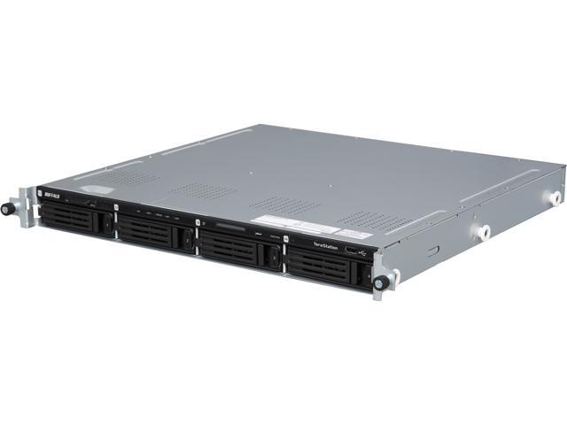 BUFFALO TeraStation 3400r 4-Bay 16 TB (4 x 4 TB) RAID 1U Rack Mountable NAS & iSCSI Unified Storage - TS3400R1604