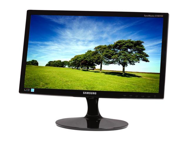 SAMSUNG 18.5" 60 Hz TN LCD Monitor 5ms GTG 1366 x 768 D-Sub B150 Series S19B150N