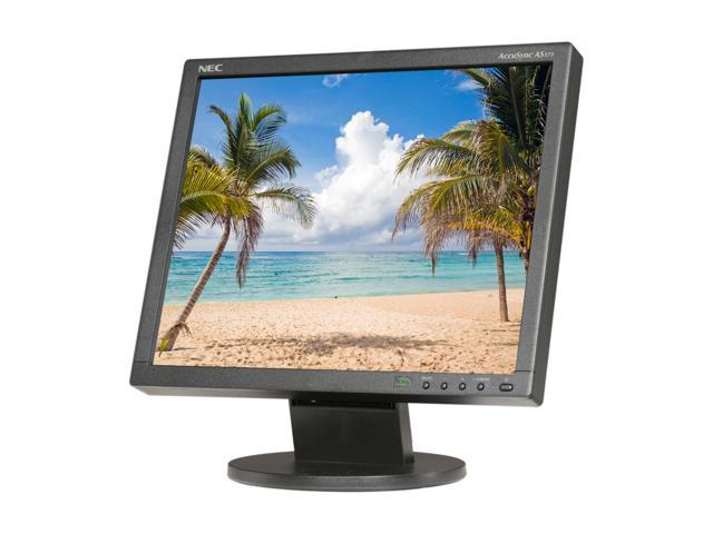 NEC Display Solutions 17" SXGA LCD Monitor 5 ms 1280 x 1024 D-Sub, DVI AS171-BK