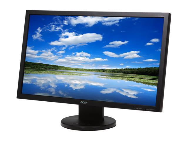 Acer 23" LCD Monitor 5 ms 1920 x 1080 D-Sub, DVI V233HAJbmd