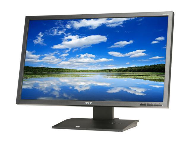 Acer B243HAJbdr Black 24" Height,Swivel,Pivot & Tilt Adjustable Widescreen LCD Monitor