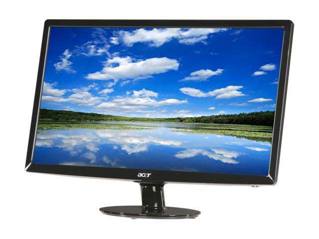 Acer S231HLbid Black 23" 5ms HDMI  LED-Backlight LCD monitor Slim Design