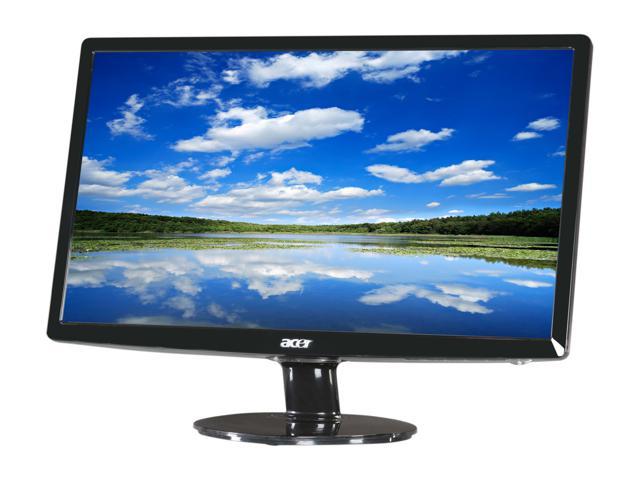 Acer 20" LCD Monitor 5 ms 1600 x 900 D-Sub, DVI S201HL bd (L-ET.DS1HP.001)