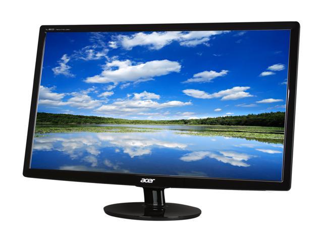 Acer 27" 60 Hz TN LCD Monitor 5 ms 1920 x 1080 D-Sub, DVI, HDMI S271HLbid