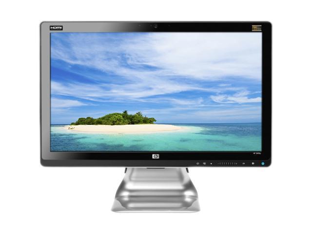 HP 2509p Black 25"  Swivel & Pivot Adjustable Full HD WideScreen LCD Monitor w/Speakers