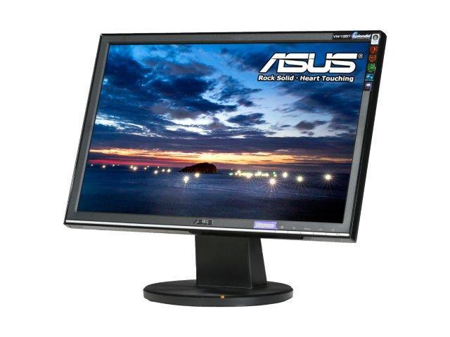 ASUS 19" WXGA+ LCD Monitor 5 ms 1440 x 900 D-Sub, DVI-D VW195T