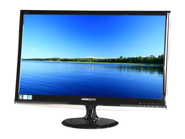 Hannspree By HannsG SL231DPB Glossy Black 23" Full HD LED BackLight LCD Monitor w/Speakers