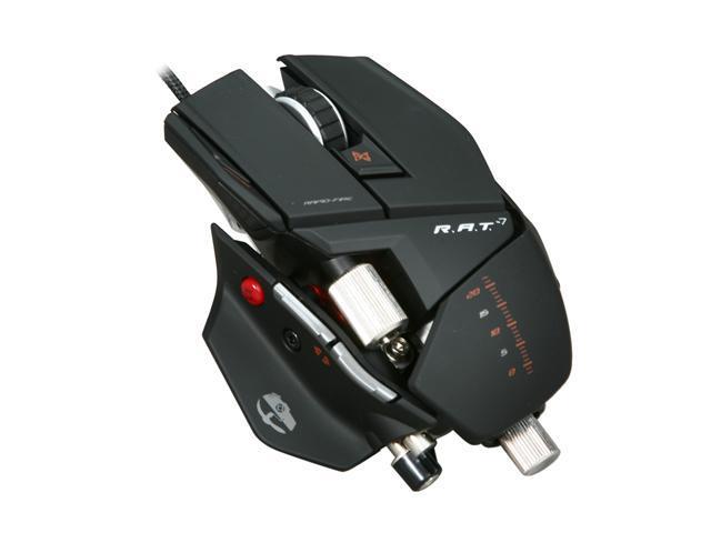 Cyborg CCB437080002/04/1 Black USB Wired Laser R.A.T. 7 Gaming Mouse