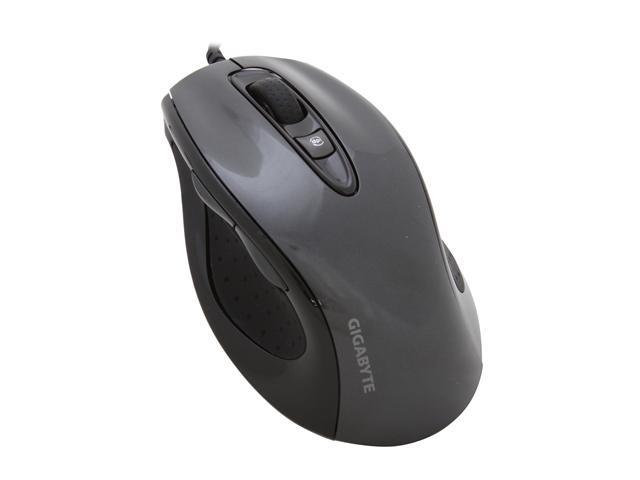 GIGABYTE GM-M6880 Metal Black 1 x Wheel USB Wired Laser Gaming Mouse