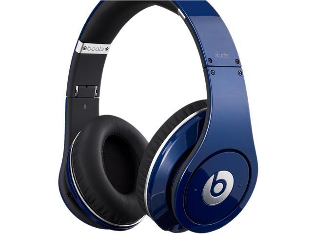 Beats by Dr. Dre Blue STUDIO-BLUE 3.5mm Connector Supra-aural Headphone