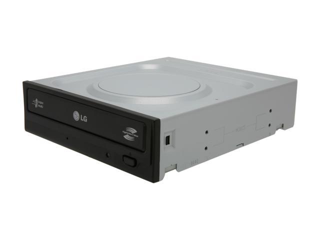 LG DVD Burner Black SATA Model GH24LS70 LightScribe Support