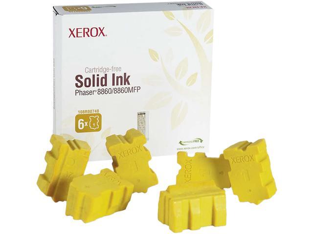 Xerox 108R00748 Solid Ink - 6 Sticks - Yellow