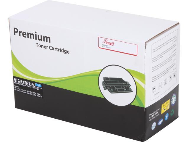 Rosewill RTCG-C9721A Cyan Toner Replaces HP 641A C9721A