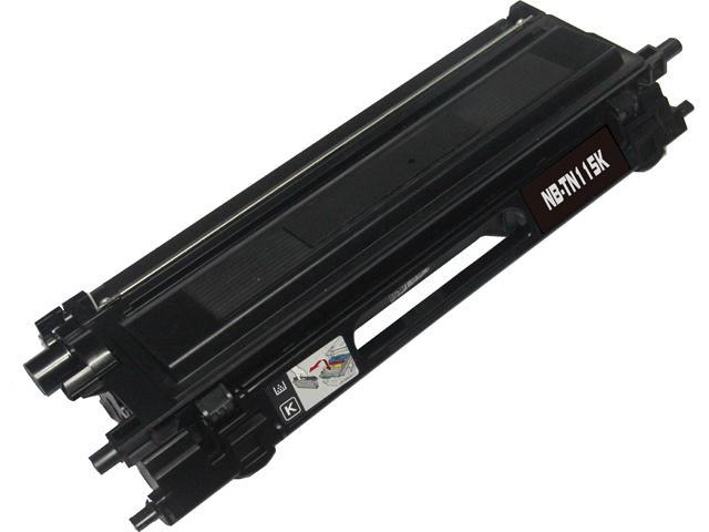 G&G NT-C0115BK Black Laser Toner Cartridge Replaces Brother TN115BK