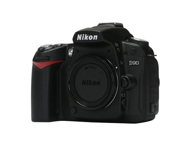 Nikon D90 Black 12.3 MP Digital SLR Camera - Body Only