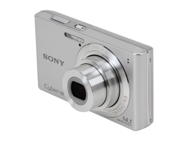SONY Cyber-shot DSC-W610 Silver 14.1 MP 4X Optical Zoom Digital Camera