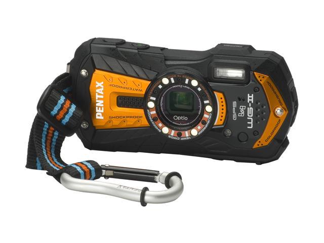 PENTAX Optio WG-2 15441 Orange 16 MP 3.0" 460K Action Camera