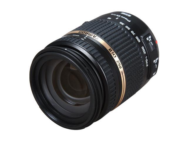 TAMRON AFB008C700 (B008) SLR Lenses 18-270mm/F3.5-6.3 Di II VC PZD Lens For Canon Black