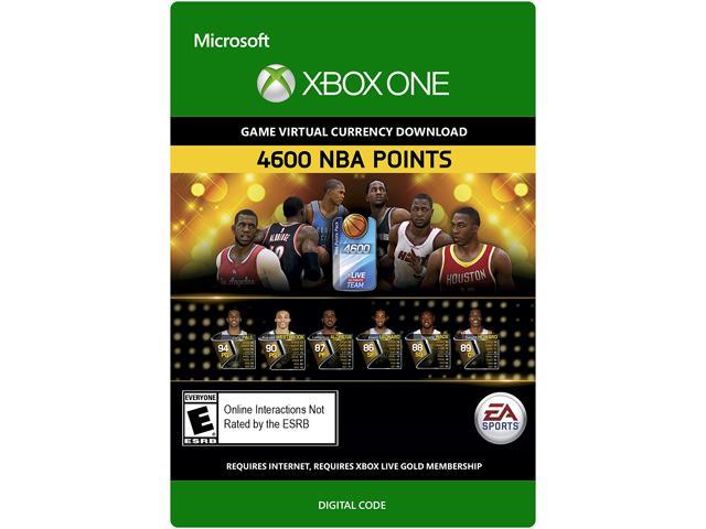 NBA Live 15: 4,600 NBA Points Xbox One [Digital Code]