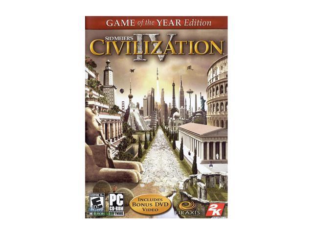 Sid Meier's Civilization IV Game of the Year Edition PC Game