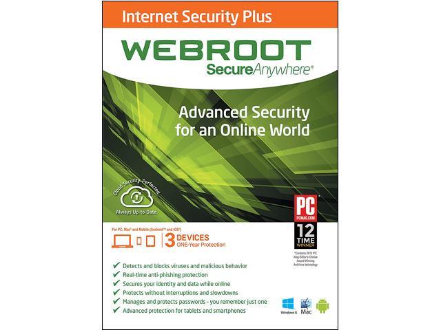 Internet Security Plus 2015 3 Device 1 Year PC