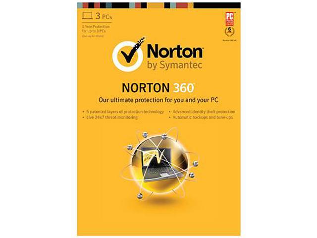 Symantec  Norton 360 2013 - 3 PCs Download