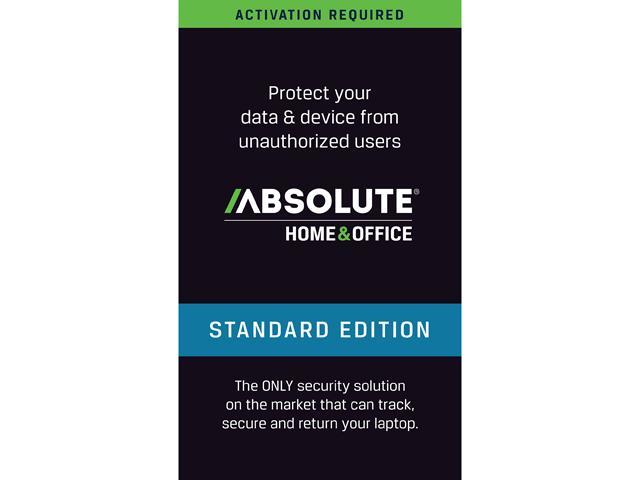 Absolute Home & Office Standard (Track, Recover, and Lock Lost Laptop) 4 Year - Download