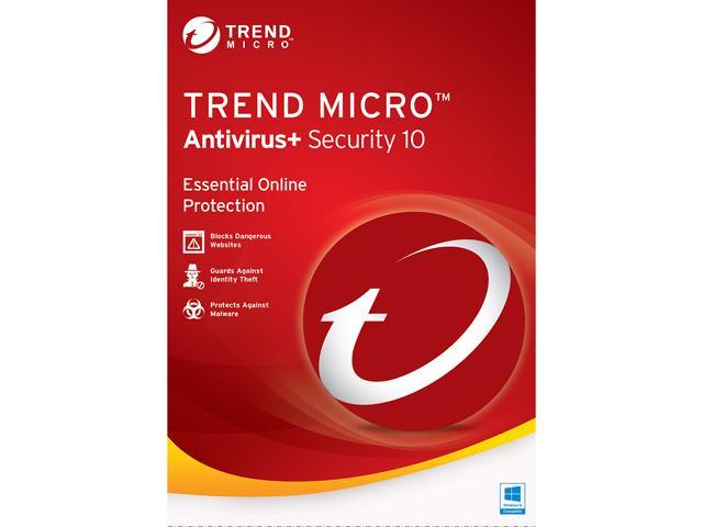 TREND MICRO Antivirus + Security 10 - 3 PCs
