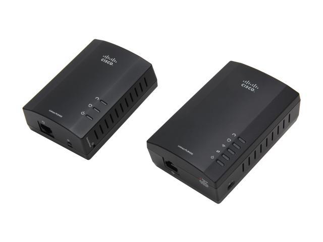LINKSYS PLWK400 Powerline Wireless Network Extender Kit Up to 200Mbps