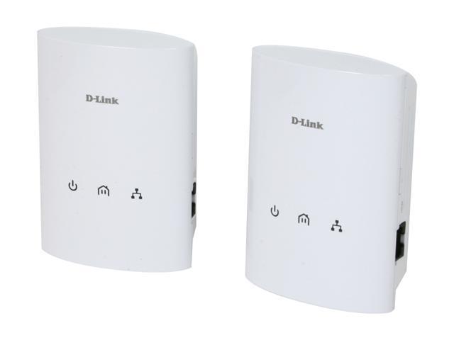 D-Link DHP-307AV 128-bit AES 802.1p QoS Powerline Network Adapter Up to 200Mbps
