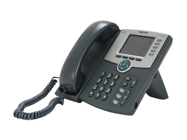 Cisco SPA 525G2 5-Line IP Phone with Color Display, PoE, 802.11g, Bluetooth, Mobile Link