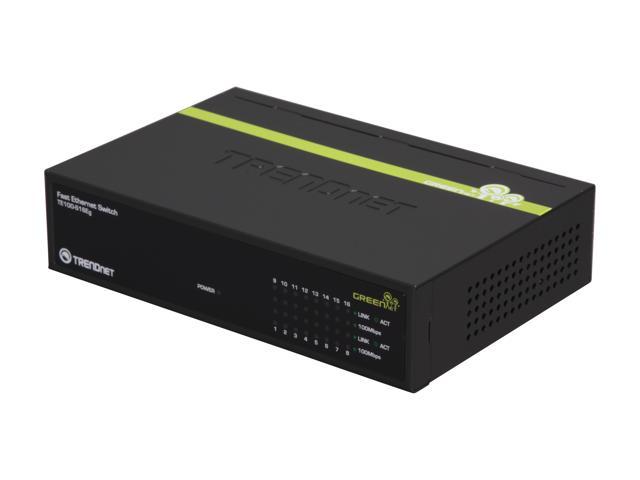 TRENDnet TE100-S16Eg Switches 12 to 16 Ports GREENnet Switch