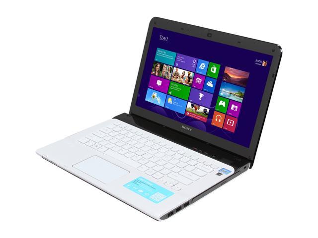 SONY Laptop VAIO E Series Intel Core i5-3210M 6GB Memory 750GB HDD Intel HD Graphics 4000 14.0" Windows 8 64-bit SVE14126CXW