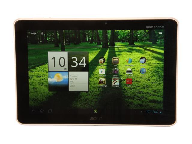 Acer Iconia Tab A Series A700-10s32u 1GB DDR2 Memory 10.1" 1920 x 1080 Tablet PC Android 4.0 (Ice Cream Sandwich) Silver