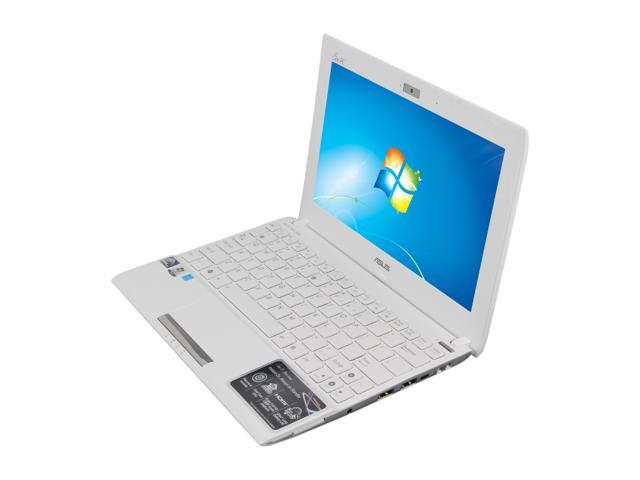 ASUS Eee PC 1025C-MU17-WT Matte White Intel Atom N2600(1.60 GHz) 10.1" WSVGA 1GB DDR3 Memory 320GB HDD Netbook