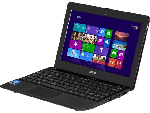 ASUS Laptop Intel Celeron 847 2GB Memory 320GB HDD Intel HD Graphics 10.1" Windows 8 64-Bit 1015E-DS01-PK