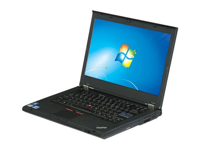ThinkPad Laptop T Series Intel Core i5-2520M 4GB Memory 320GB HDD Intel HD Graphics 3000 14.0" Windows 7 Professional 64-Bit T420 (4177L55)