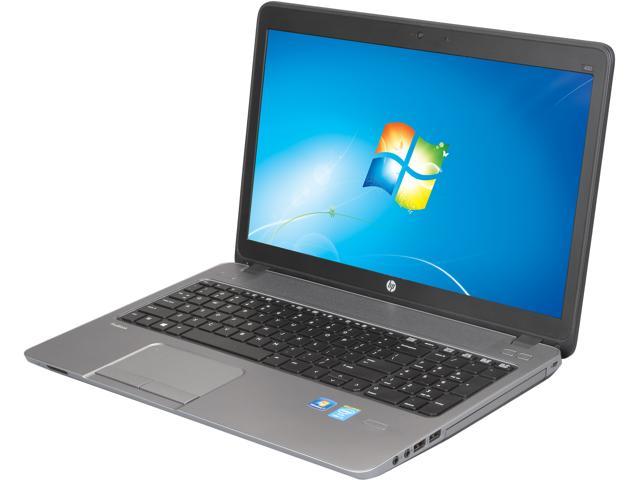 HP Laptop ProBook Intel Core i3-4000M 4GB Memory 500GB HDD Intel HD Graphics 4600 15.6" Windows 7 Home Premium 64-bit 450 G1 (F2P36UT#ABA)