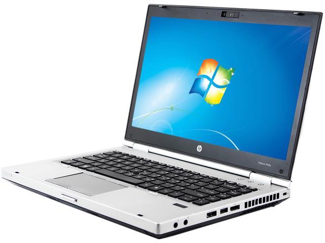 HP B Grade Laptop 4GB Memory 320GB HDD 14.0" Windows 10 Pro 64-Bit 8460p