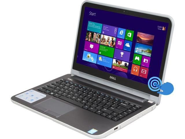 DELL Laptop Intel Core i3-4010U 4GB Memory 500GB HDD Intel HD Graphics 4400 14.0" Touchscreen Windows 8 Inspiron 14R (5437)