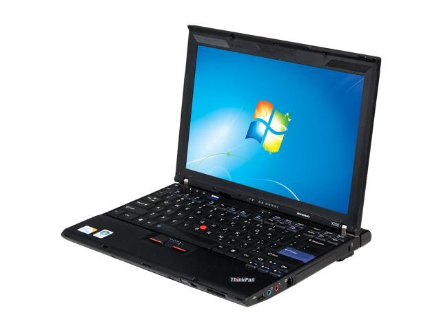 ThinkPad Laptop X Series Intel Core 2 Duo P8400 2GB Memory 160GB HDD 12.1" Windows 7 Professional X200