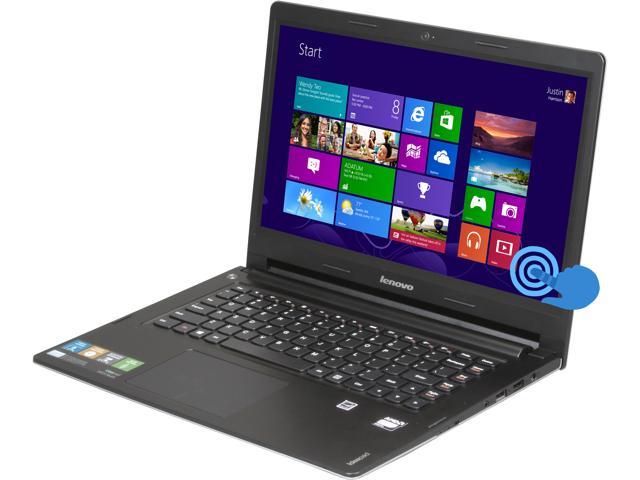Lenovo Laptop IdeaPad AMD E1-2100 4GB Memory 500GB HDD AMD Radeon HD 8210 14.0" Touchscreen Windows 8 S415 (59385555)