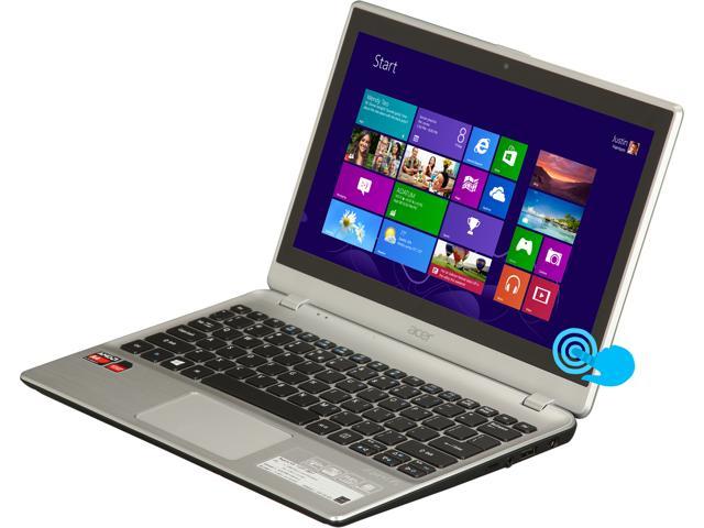 Acer Laptop Aspire AMD A4-1250 4GB Memory 500GB HDD AMD Radeon HD 8210 11.6" Touchscreen Windows 8 V5-122P-0857