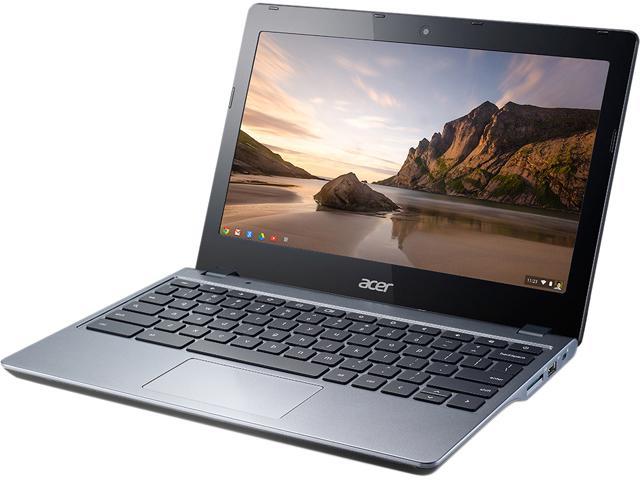 Acer C720-2420 Chromebook Intel Celeron 2955U (1.40 GHz) 2 GB Memory 32 GB SSD Intel HD Graphics 11.6" 1366 x 768 Chrome OS