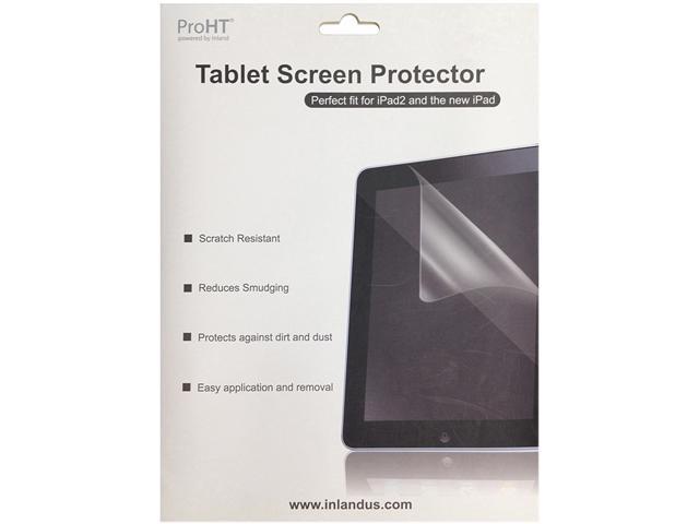Inland Clear iPad 2 and New iPad Screen Protector Model 4INL08574