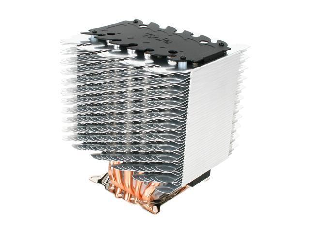 Tuniq CR-T120-EX-SV 120mm Magnetic Fluid Dynamic Bearing Tower Extreme CPU Cooler Rev1, with 1156 Brackets, free TX-3 Thermal Paste Included Inside