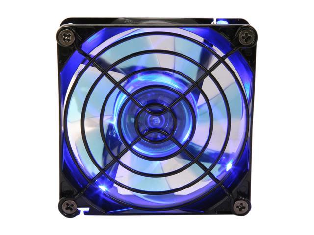 APEVIA CF8SL-BBL 80mm Blue LED Case Fan w/Grill