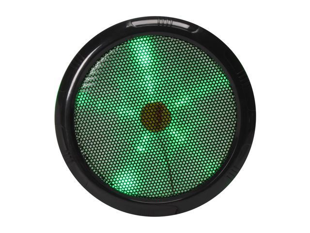 Rexus Rexflo250mm Green 250 mm Green LED Silent LED FAN